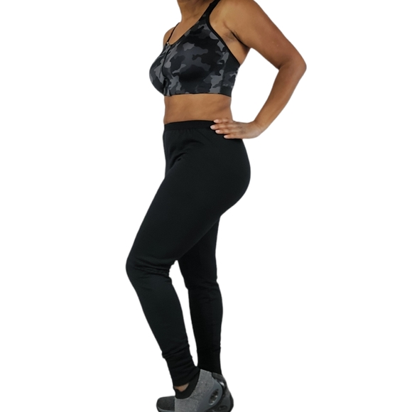 Duluth Trading Co. Black Ribbed Leggings - Picture 2 of 9